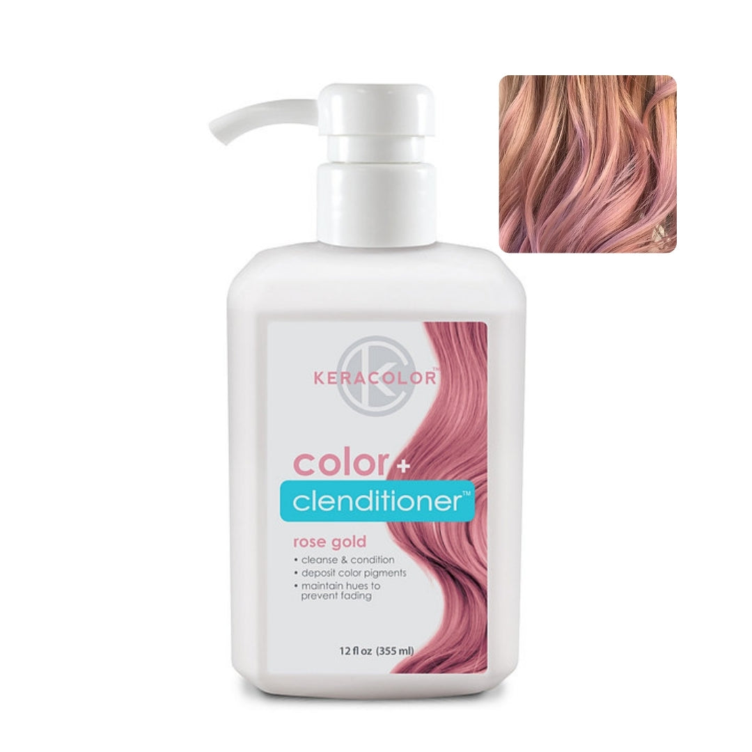 Color+Clenditioner - 355ml/12oz - Rose Gold - by Kerachroma |ProCare Outlet|