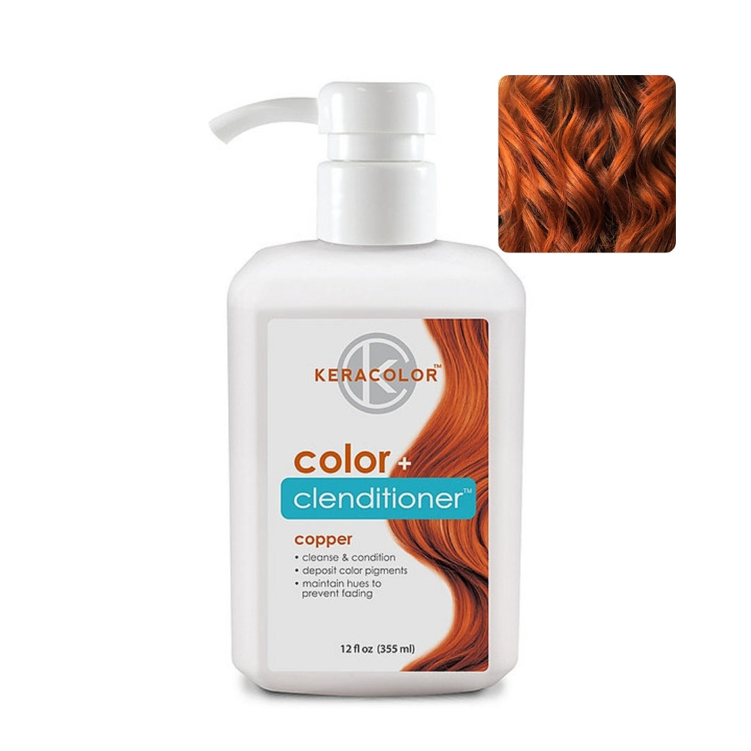 Color+Clenditioner - 355ml/12oz - Copper - by Kerachroma |ProCare Outlet|