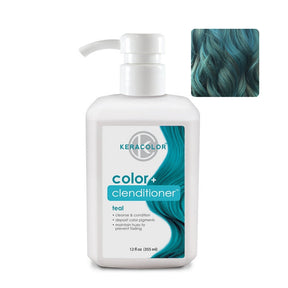 Color+Clenditioner - 355ml/12oz - Teal - by Kerachroma |ProCare Outlet|