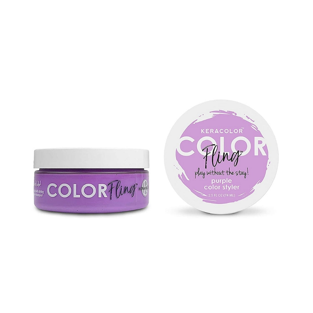 Color Fling Color Styler - 74ml/2.5oz - Purple - ProCare Outlet by Kerachroma