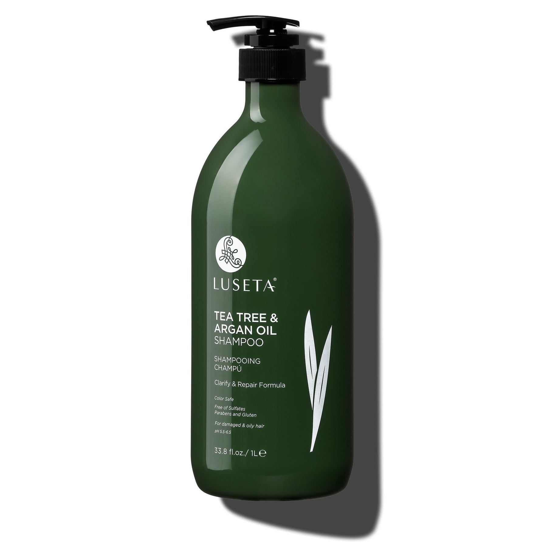 Tea Tree & Argan Oil Shampoo - 33.8oz - by Luseta Beauty |ProCare Outlet|