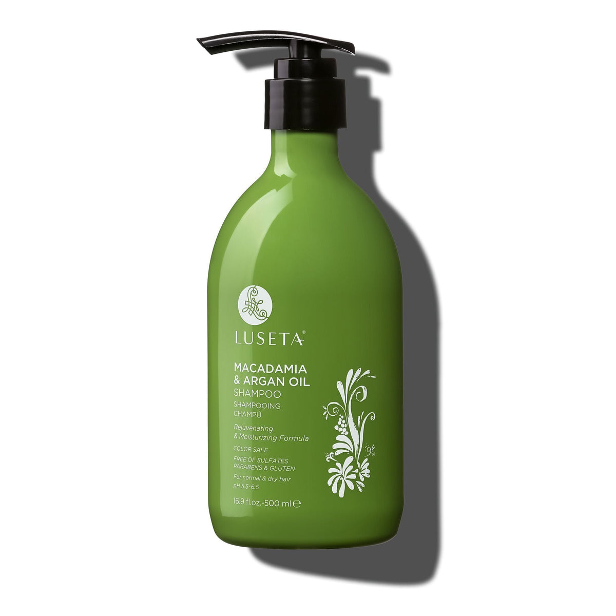 Macadamia & Argan Oil Shampoo - 16.9oz - by Luseta Beauty |ProCare Outlet|