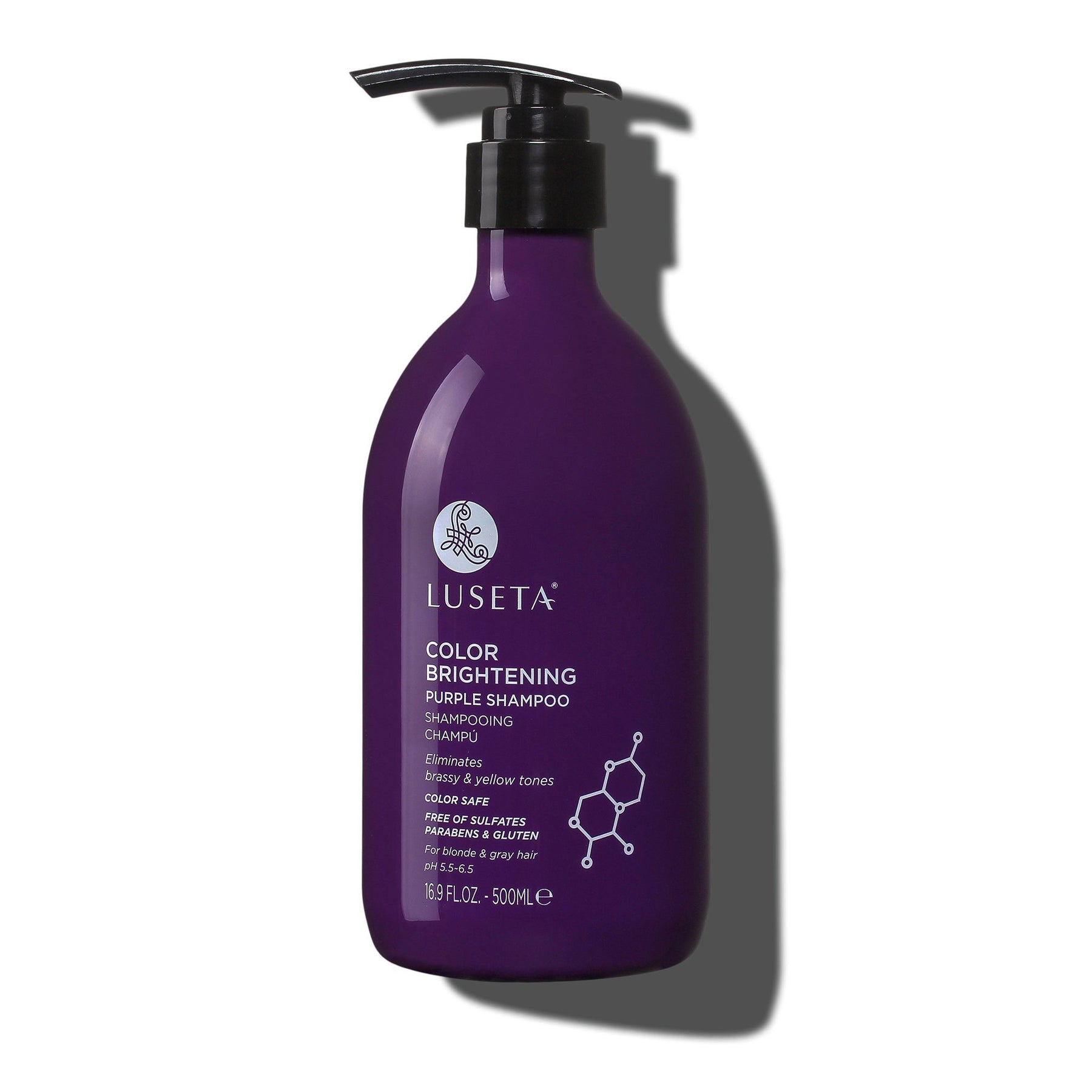 Color Brightening Purple Shampoo - by Luseta Beauty |ProCare Outlet|