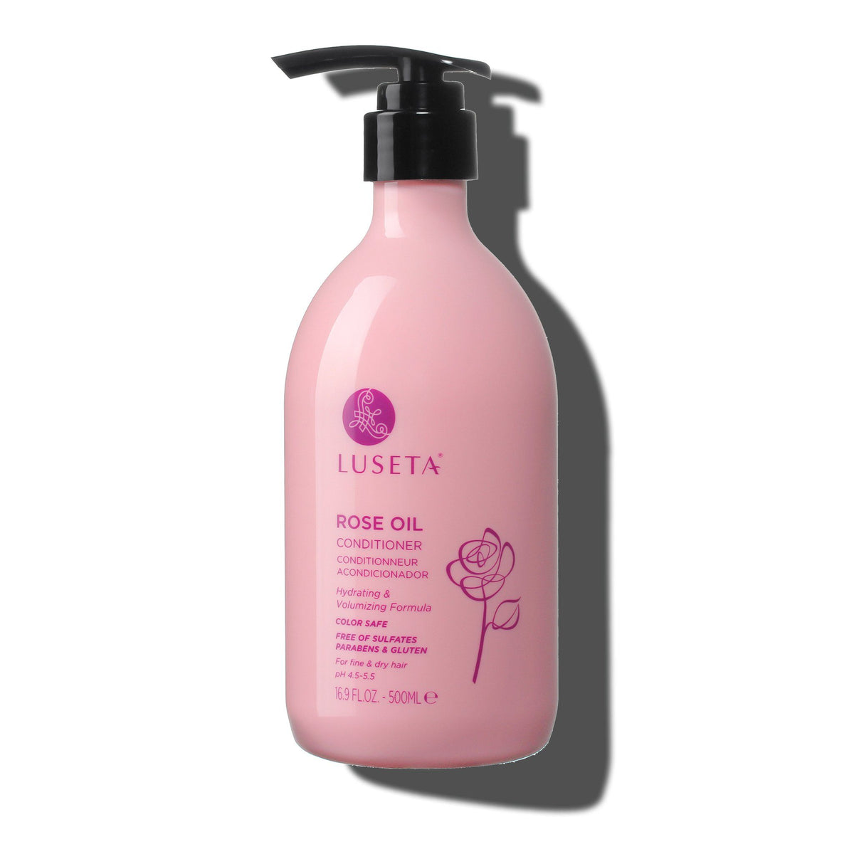 Rose Oil Conditioner - 16.9oz - by Luseta Beauty |ProCare Outlet|