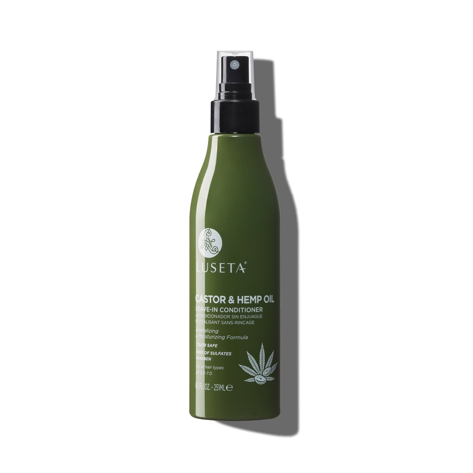 Castor & Hemp Oil Leave-in Conditioner - by Luseta Beauty |ProCare Outlet|