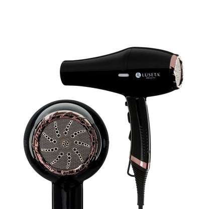 Professional Hair Dryer - Black - ProCare Outlet by Luseta Beauty