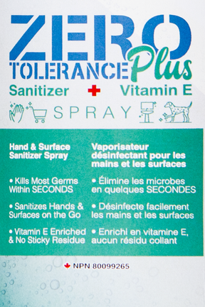 Zero Tolerance Plus Hand/Surface Sanitizing Spray with Vitamin E - ProCare Outlet by Prohair