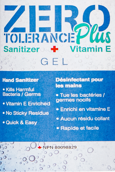 Zero Tolerance Plus Premium Hand and Body Sanitizer Gel with Vitamin E - ProCare Outlet by Prohair