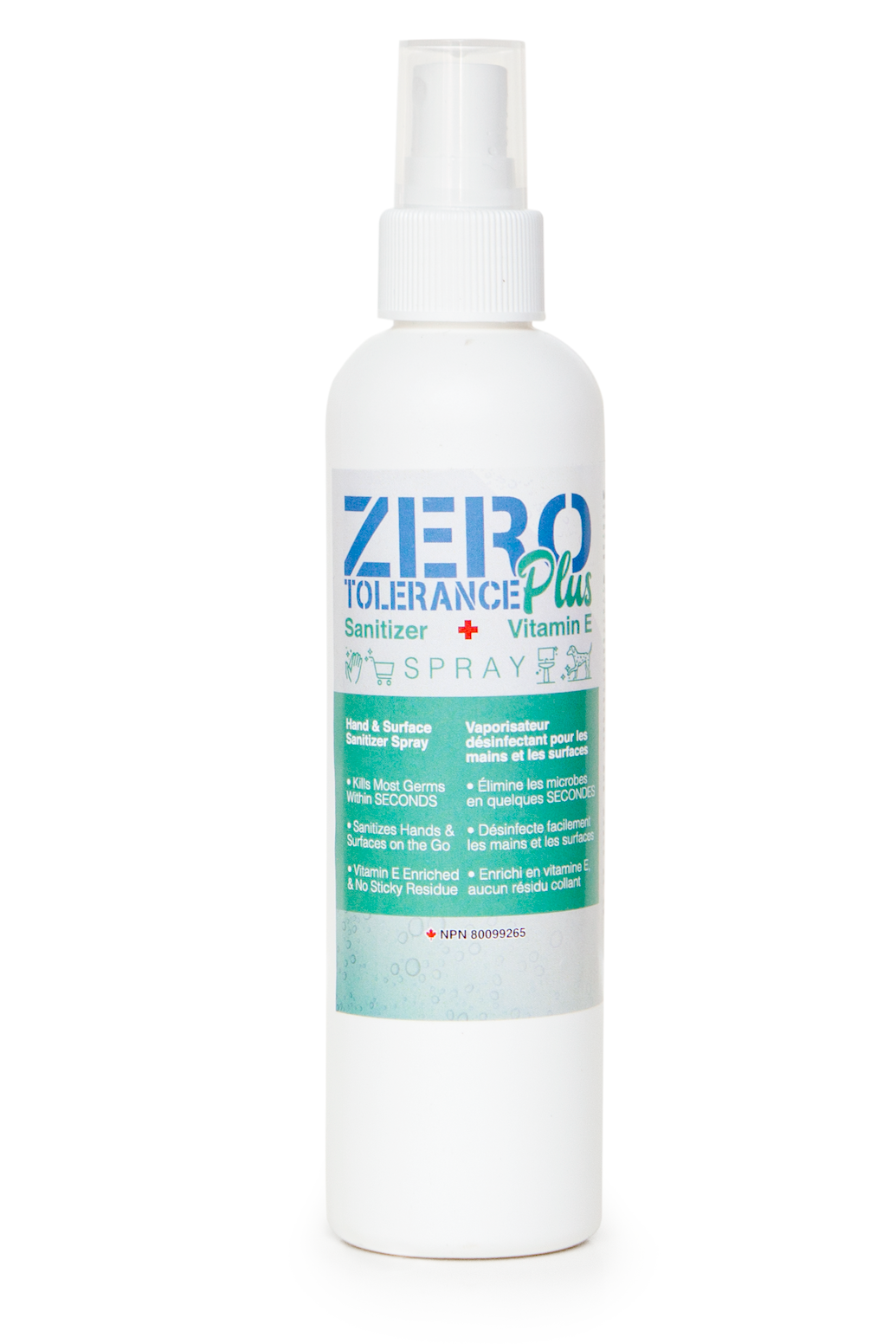 Zero Tolerance Plus Hand/Surface Sanitizing Spray with Vitamin E - 8oz - ProCare Outlet by Prohair