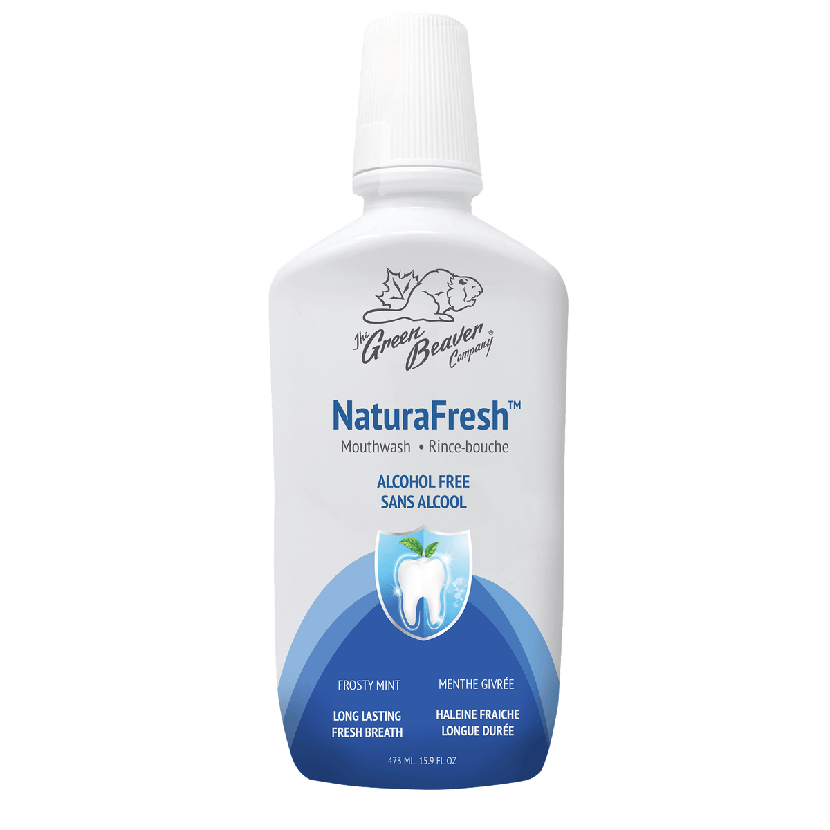 Naturafresh™ Alcohol Free Mouthwash – Frosty Mint - by Green Beaver |ProCare Outlet|