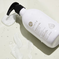Champú de aceite de marula