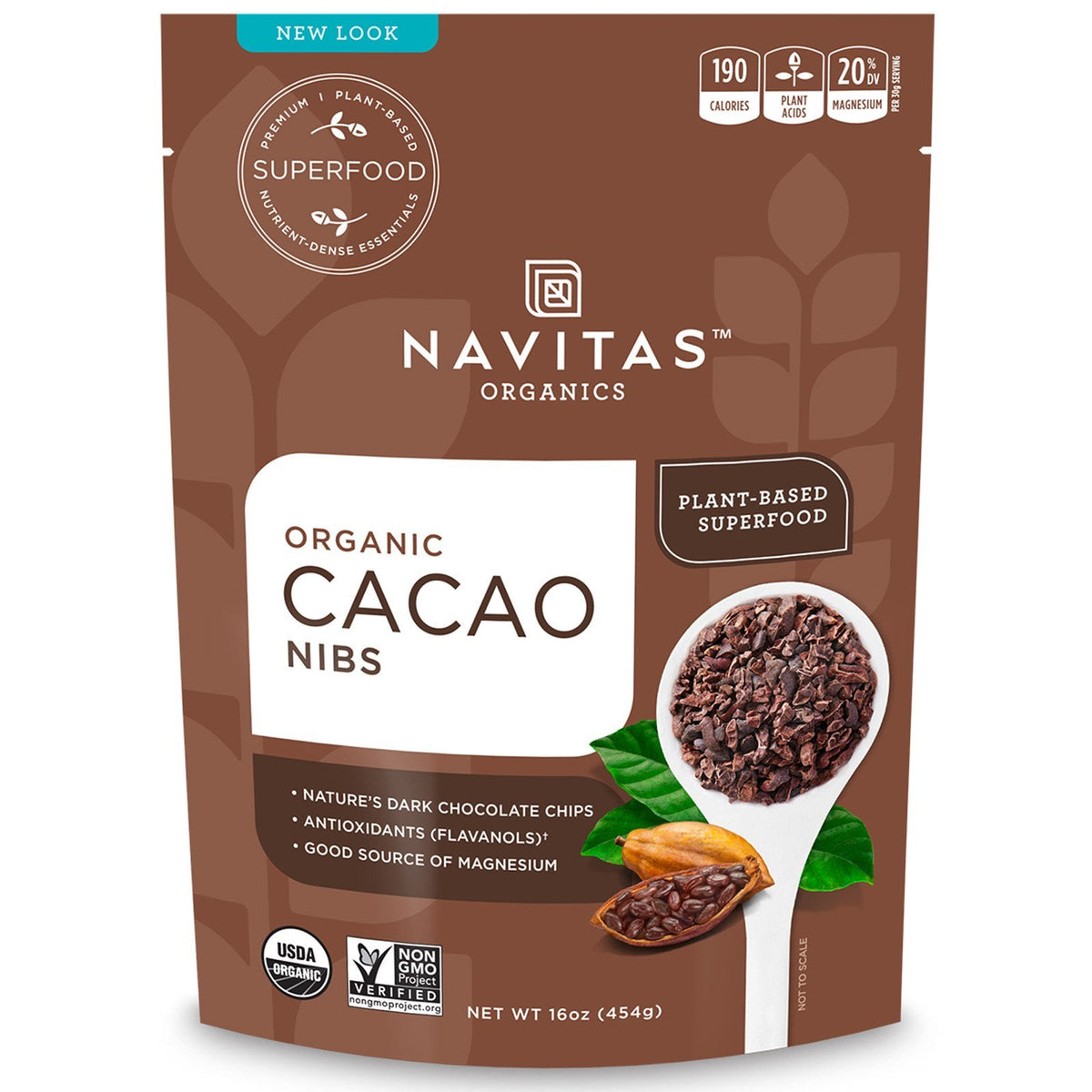 Navitas - Cacao Poudre 454 G Raw Navita - by Navitas |ProCare Outlet|