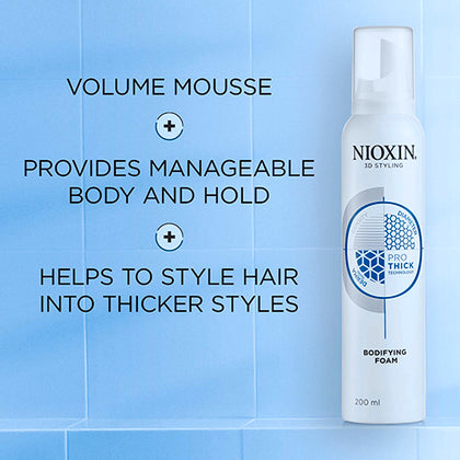 Nioxin Professional - Bodifying Hair Foam |6.7 oz| - by Nioxin Professional |ProCare Outlet|