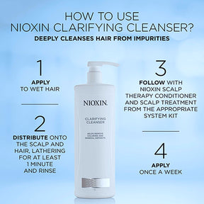 Nioxin Professional - Clarifying Shampoo |33.8 oz| - by Nioxin Professional |ProCare Outlet|