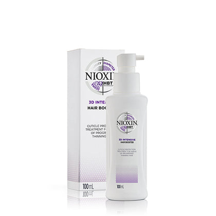 Nioxin 3D Intensive Hair Booster – Targeted Density Treatment for Thinning Areas, 100 ml