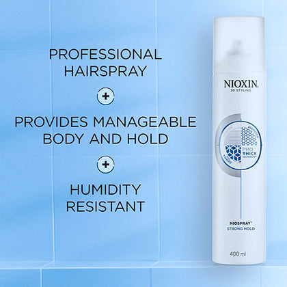 Nioxin Professional - Niospray Strong Hold - Hairspray |10.6 oz| - by Nioxin Professional |ProCare Outlet|