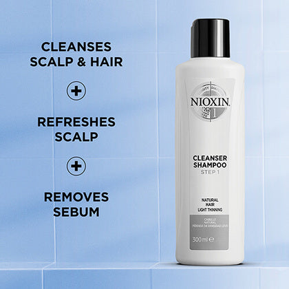 Nioxin Professional - System 1 Cleanser Shampoo |33.8 oz| - by Nioxin Professional |ProCare Outlet|