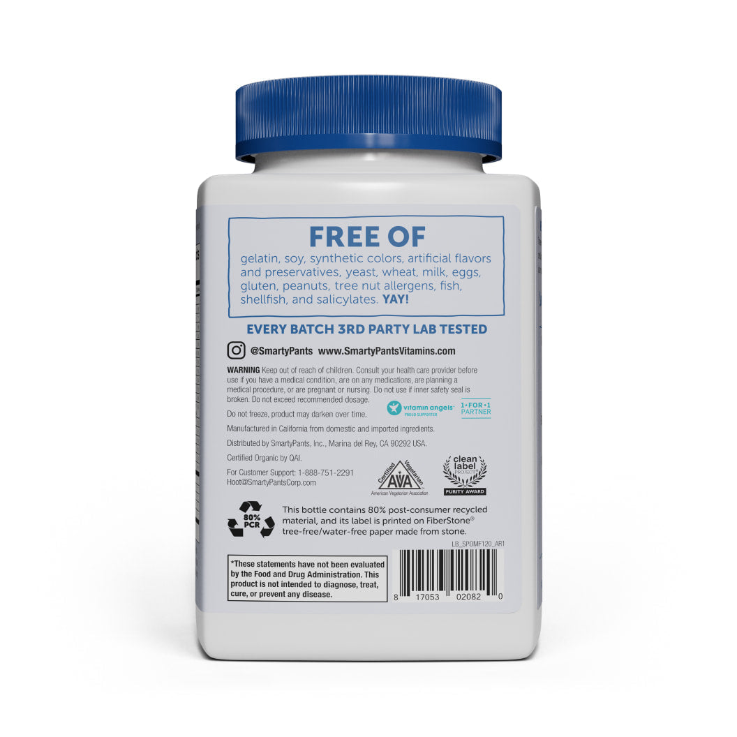 SmartyPants Vitamins - Organics - Men's Formula (120) - ProCare Outlet by SmartyPants Vitamins