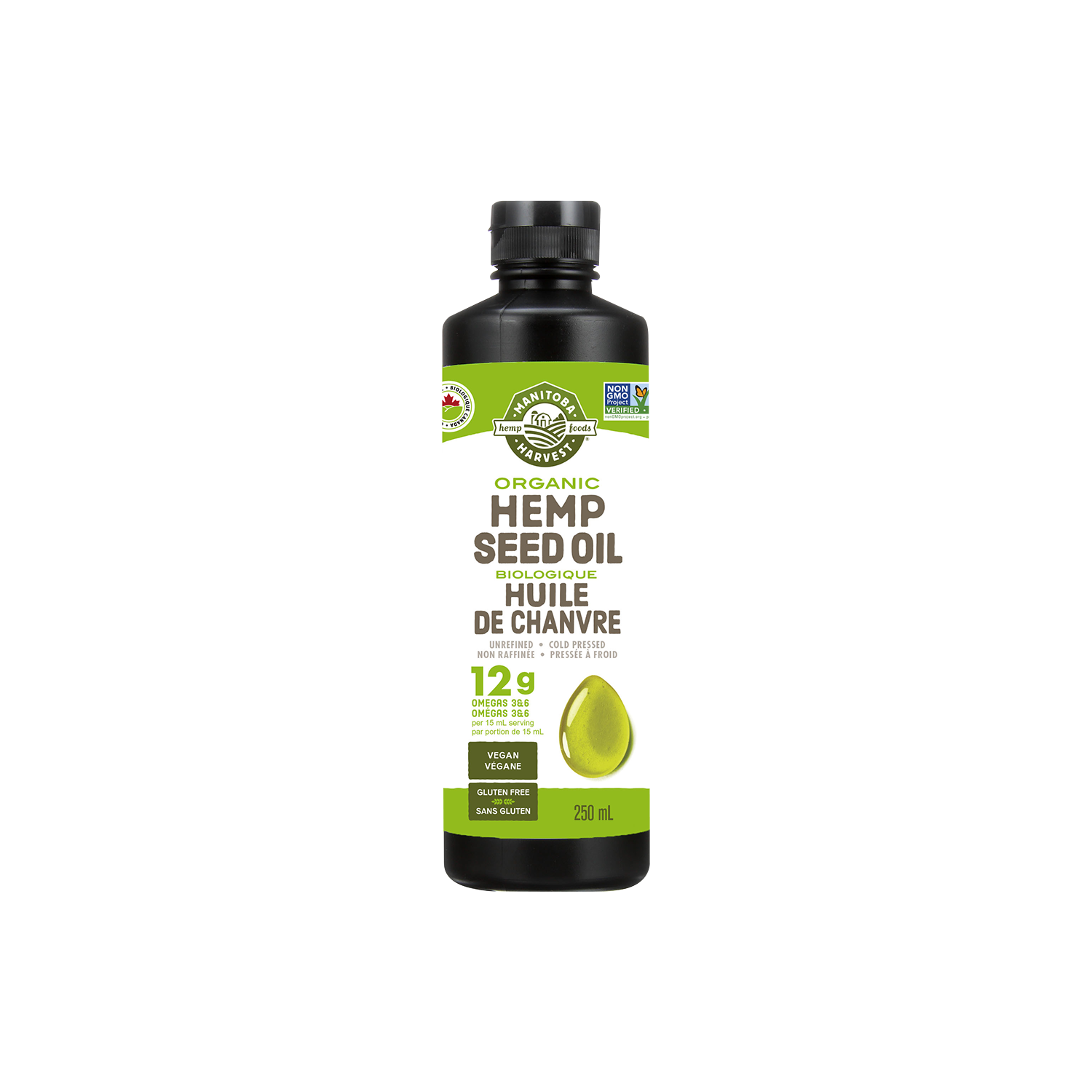 Organic Hemp Seed Oil - by Manitoba Harvest |ProCare Outlet|