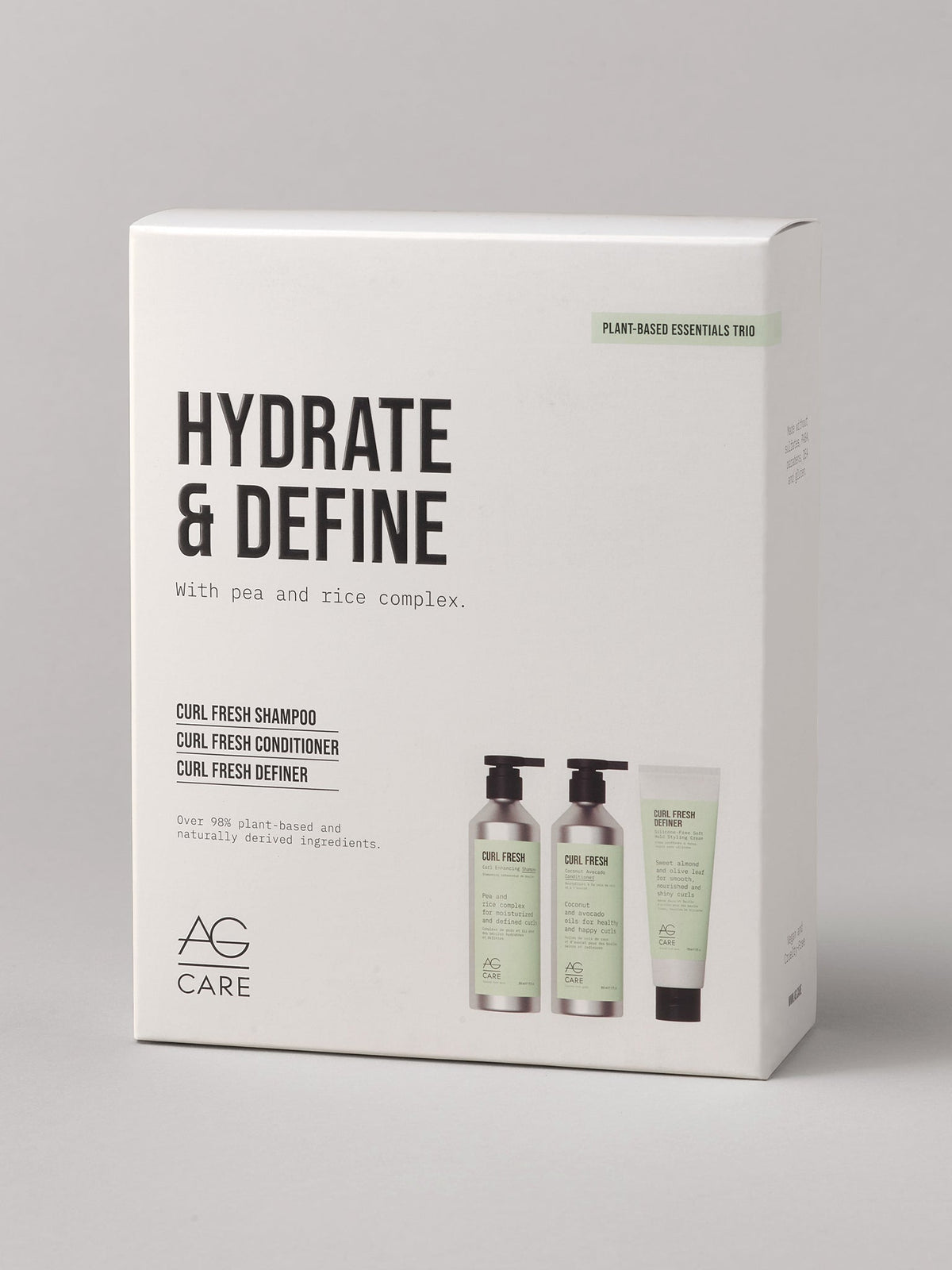 CURL FRESH TRIO: Hydrate & Define - by AG Hair |ProCare Outlet|