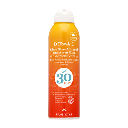 Ultra Sheer Mineral Body Sunscreen Mist SPF 30 - ProCare Outlet by DERMA E