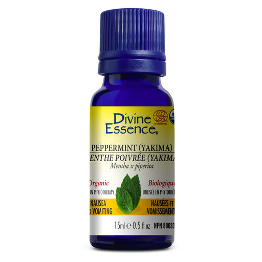 Peppermint Yakima Valley Organic Essential Oil 15ml, DIVINE ESSENCE - ProCare Outlet by Divine Essence