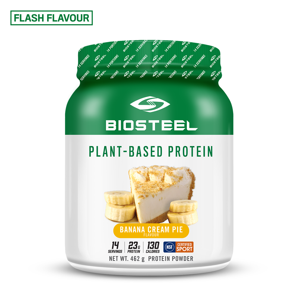 Plant-Based Protein / Banana Cream Pie - 14 Servings - ProCare Outlet by BioSteel Sports Nutrition