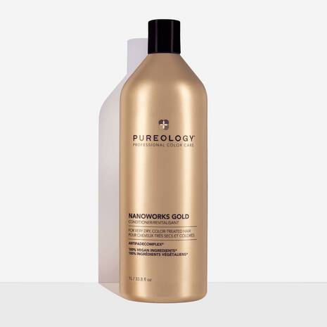Pureology Nanoworks Gold Conditioner – Restorative Shine for Dull, Color-Treated Hair