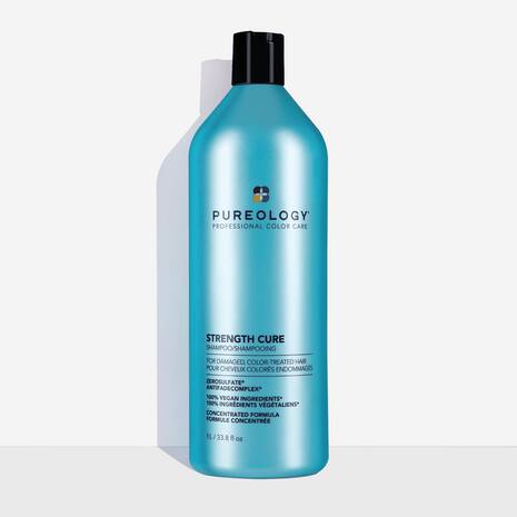 Pureology Strength Cure Shampoo – Repair for Damaged, Color-Treated Hair