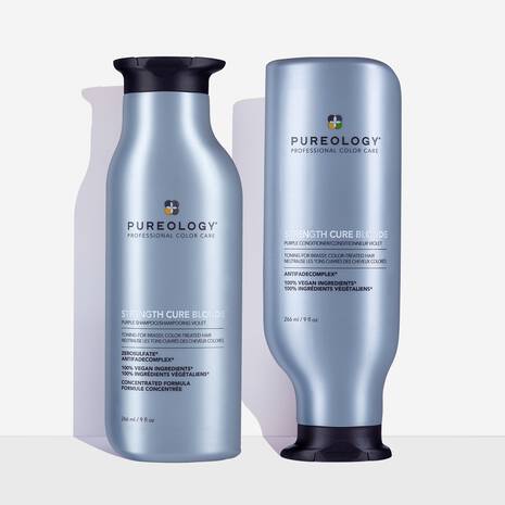 Pureology - Strength Cure - Blonde Shampoo and Conditioner Duo |9 oz| - by Pureology |ProCare Outlet|