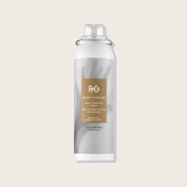 R+CO - Light Brown Bright Shadows Root Touch-Up Spray |1.5 oz| - ProCare Outlet by R+CO