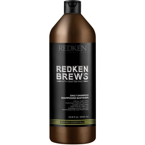Redken - Brews - Daily shampoo |33.8oz| - by Redken |ProCare Outlet|