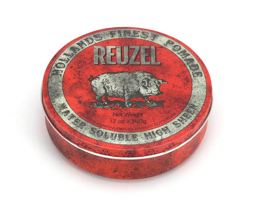 Reuzel - Red High Sheen Pomade - 12oz | 340g - ProCare Outlet by Reuzel