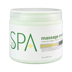 BCL Lemongrass & Green Tea Massage Cream - 16oz - SALE - ProCare Outlet by BCL