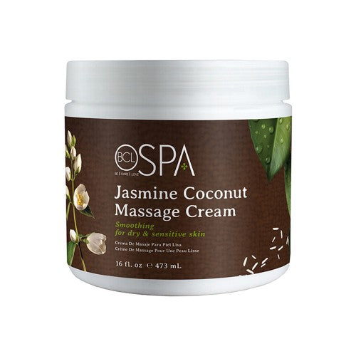 BCL Jasmine Coconut Massage Cream 16oz - SALE - by BCL |ProCare Outlet|