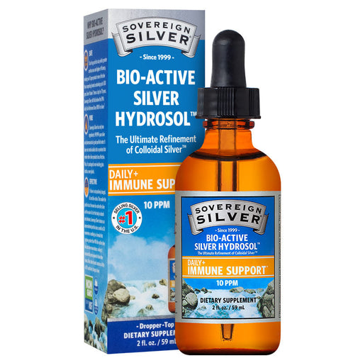 Sovereign Silver - Bio-Active Silver Hydrosol – Dropper-Top - 2oz - by Sovereign Silver |ProCare Outlet|