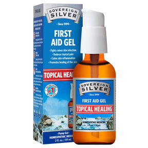 First Aid Gel - Pump - 2oz - by Sovereign Silver |ProCare Outlet|