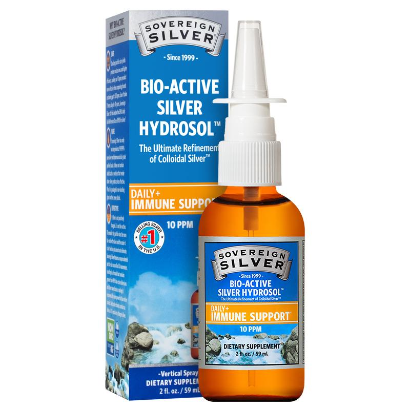 Bio-Active Silver Hydrosol - Vertical Spray - 2oz - ProCare Outlet by Sovereign Silver