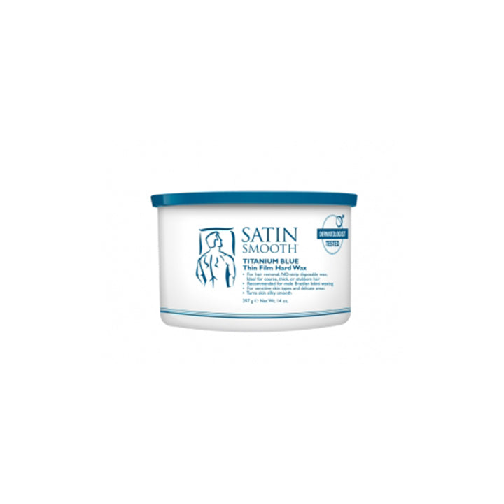 Satin Smooth Wax - Titanium Blue Hard Wax - Default Title - by Satin Smooth |ProCare Outlet|