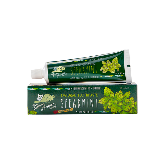 Natural Toothpaste - Spearmint - ProCare Outlet by Green Beaver