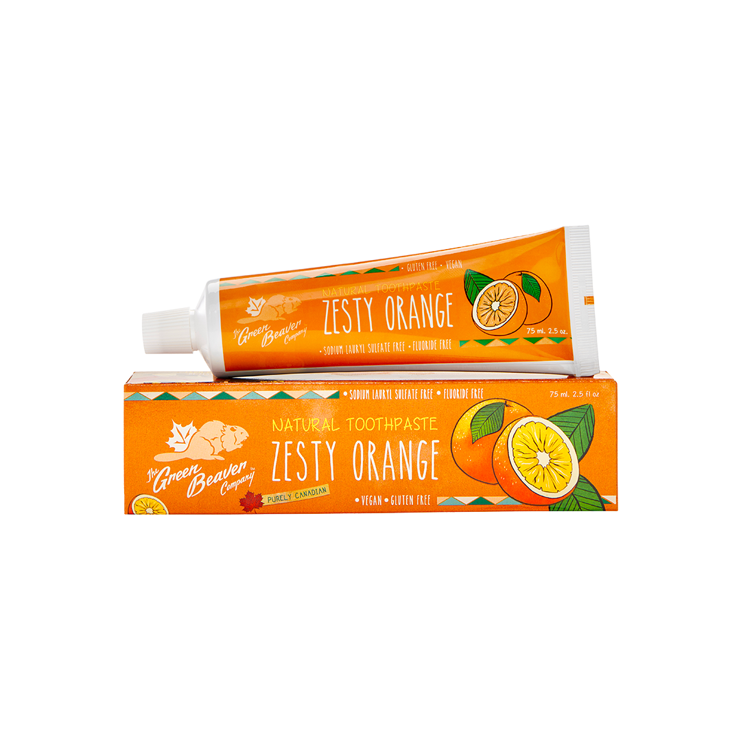 Natural Toothpaste - Zesty Orange - by Green Beaver |ProCare Outlet|