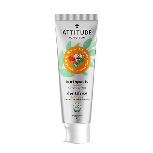 Kids Toothpaste with fluoride - Mango / 120g - ProCare Outlet by ATTITUDE