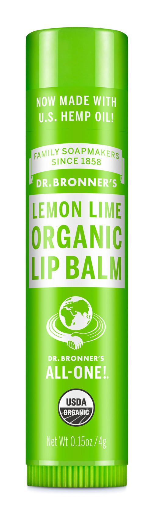 Lemon Lime - Organic Lip Balms - .15 oz - ProCare Outlet by Dr Bronner's