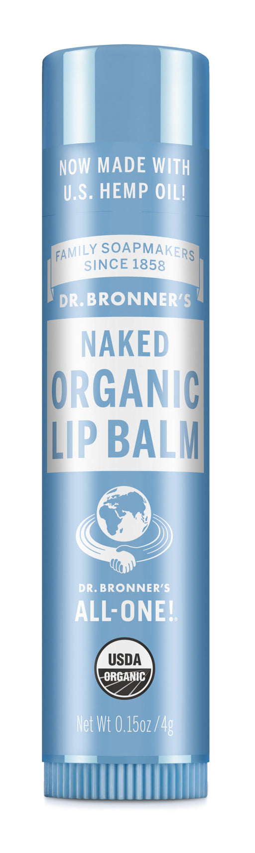Naked - Organic Lip Balms - .15 oz - ProCare Outlet by Dr Bronner's