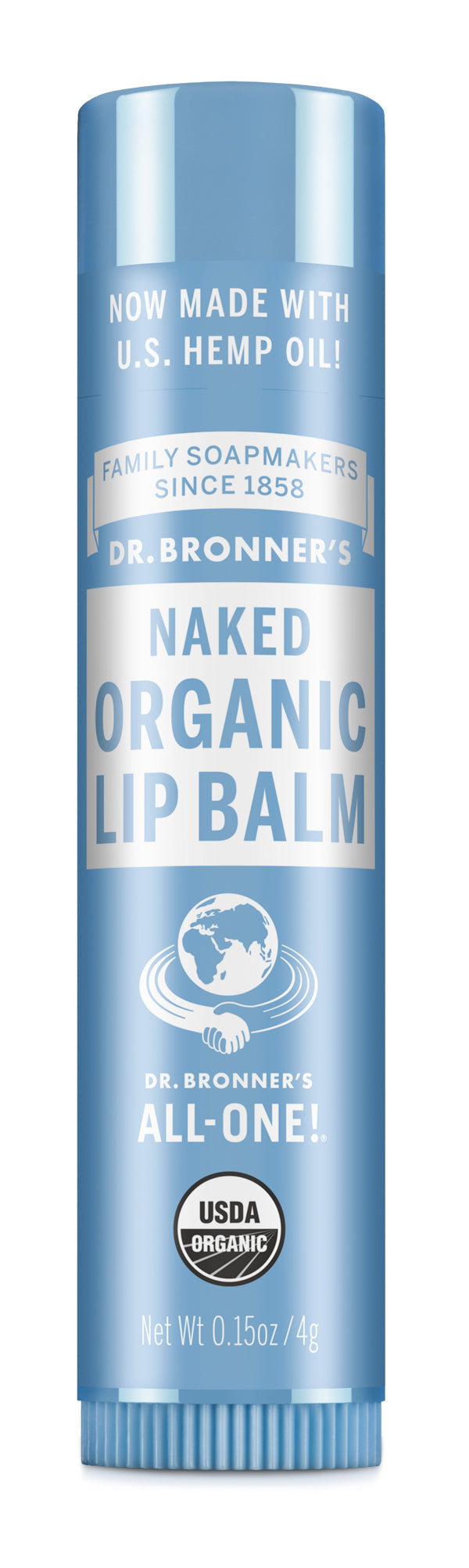 Naked - Organic Lip Balms - .15 oz - ProCare Outlet by Dr Bronner's