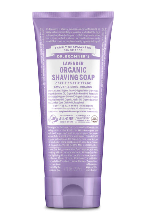 Lavender - Organic Shaving Soaps - by Dr Bronner's |ProCare Outlet|