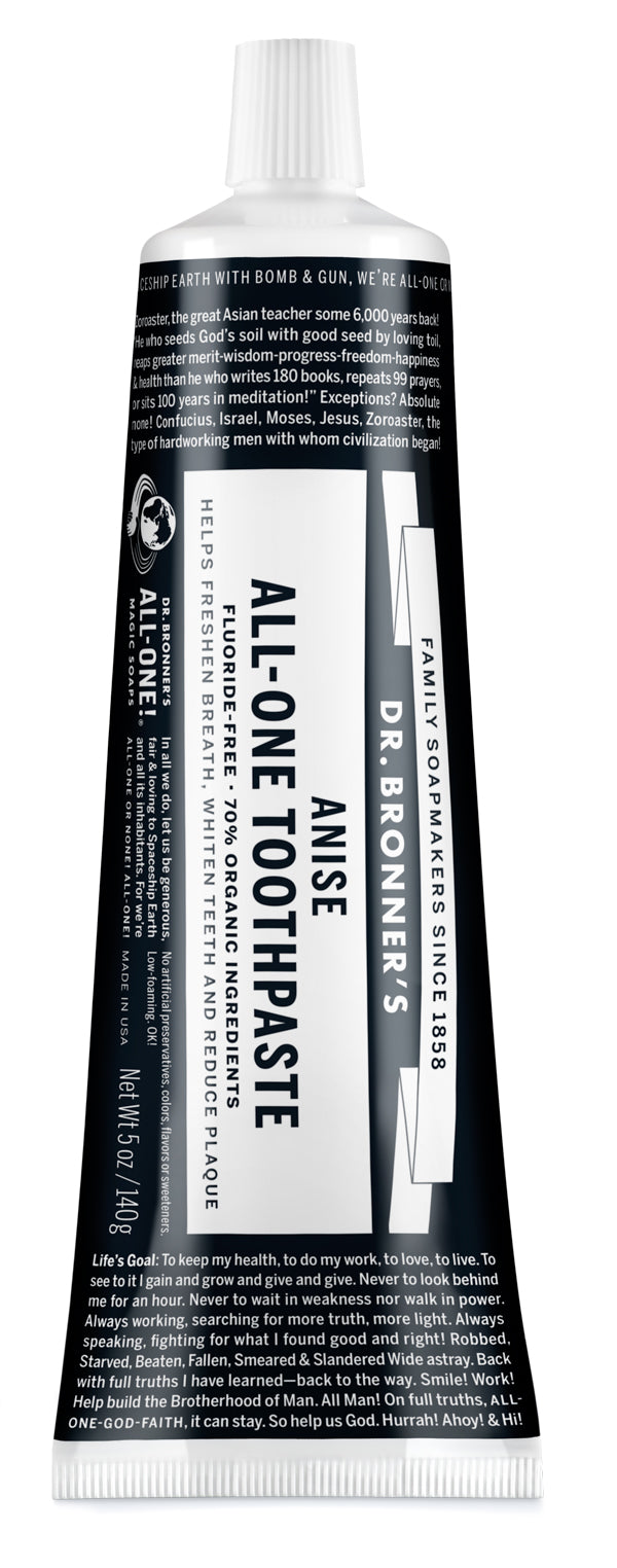 Anise - All-One Toothpaste - Default Title - ProCare Outlet by Dr Bronner's