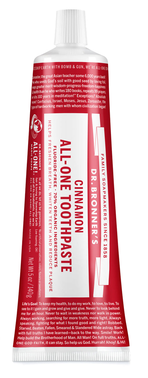Cinnamon - All-One Toothpaste - ProCare Outlet by Dr Bronner's
