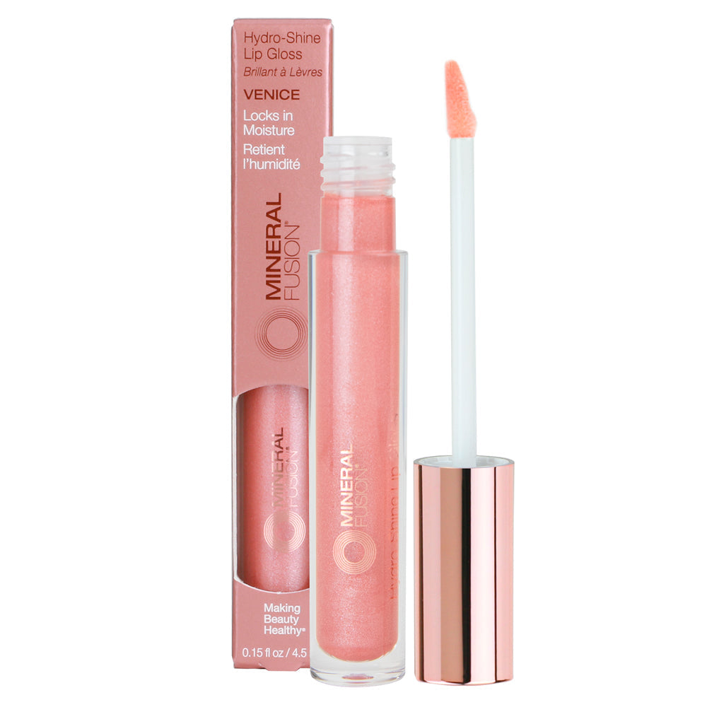 Mineral Fusion - Hydro-shine Lip Gloss - Venice- Shimmering Pink - ProCare Outlet by Mineral Fusion