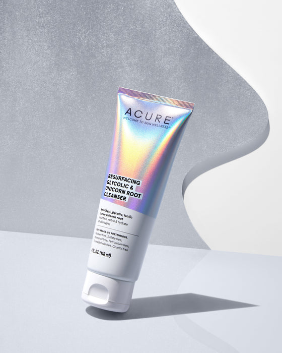 ACURE - Resurfacing Overnight Glycolic & Unicorn Root Cleanser - by ...